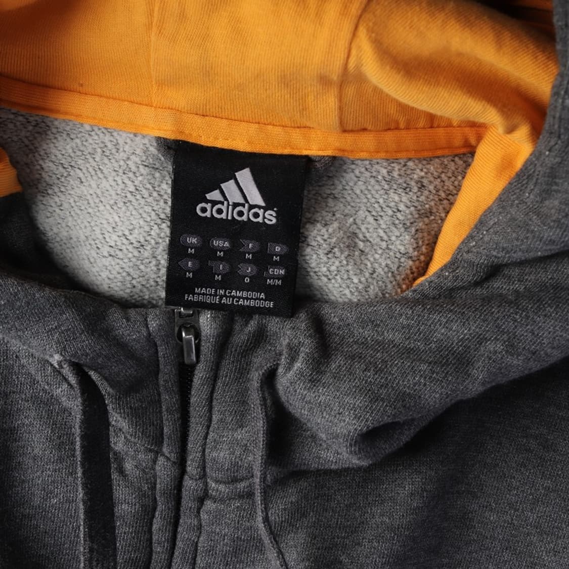 ADIDAS 후드집업 M 상품이미지6