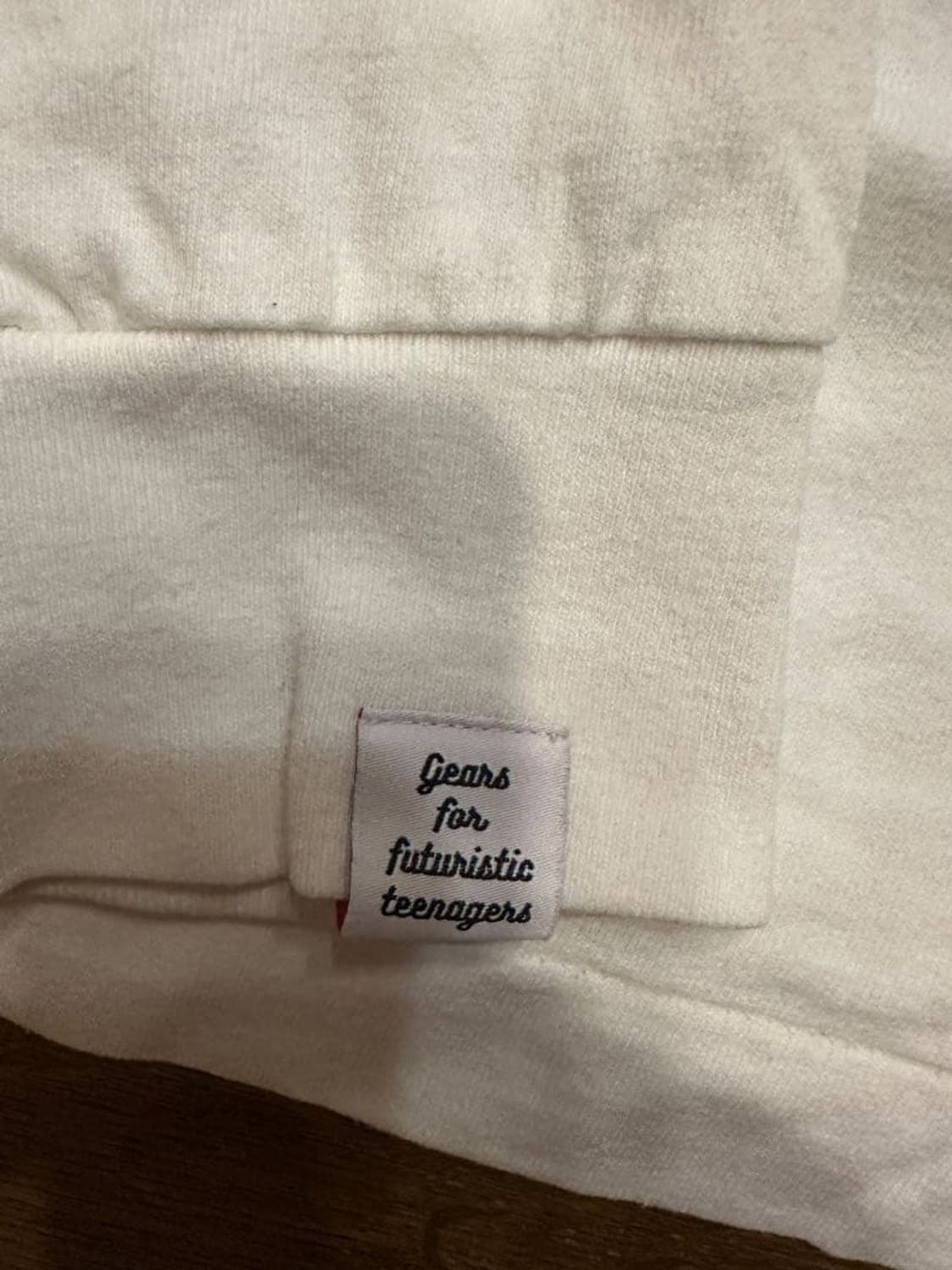 휴먼 메이드 하트 롱슬리브 티셔츠 화이트 상품이미지5