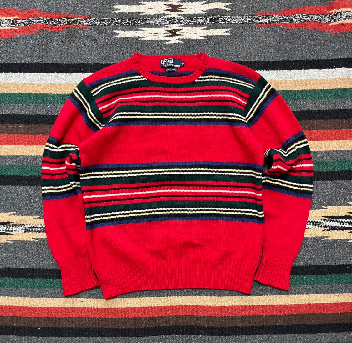 90‘s Polo ralphlauren lambs wool knit    상품이미지1
