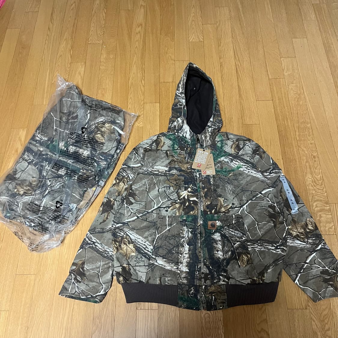 [XL] 데드스탁 칼하트 리얼트리 액티브 자켓 상품이미지1