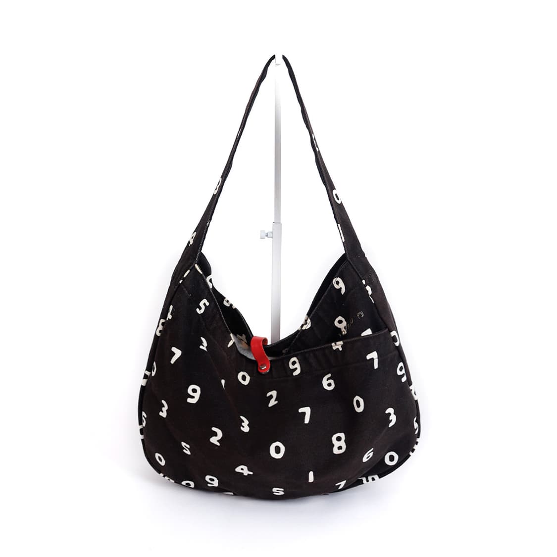 [SOU・SOU] 넘버링 텍스타일 하프 문 숄더백 상품이미지3