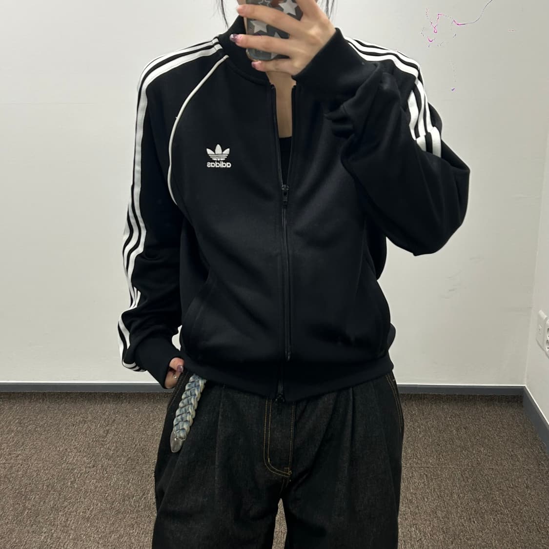 Adidas 아디다스 구파 블랙 져지  상품이미지1