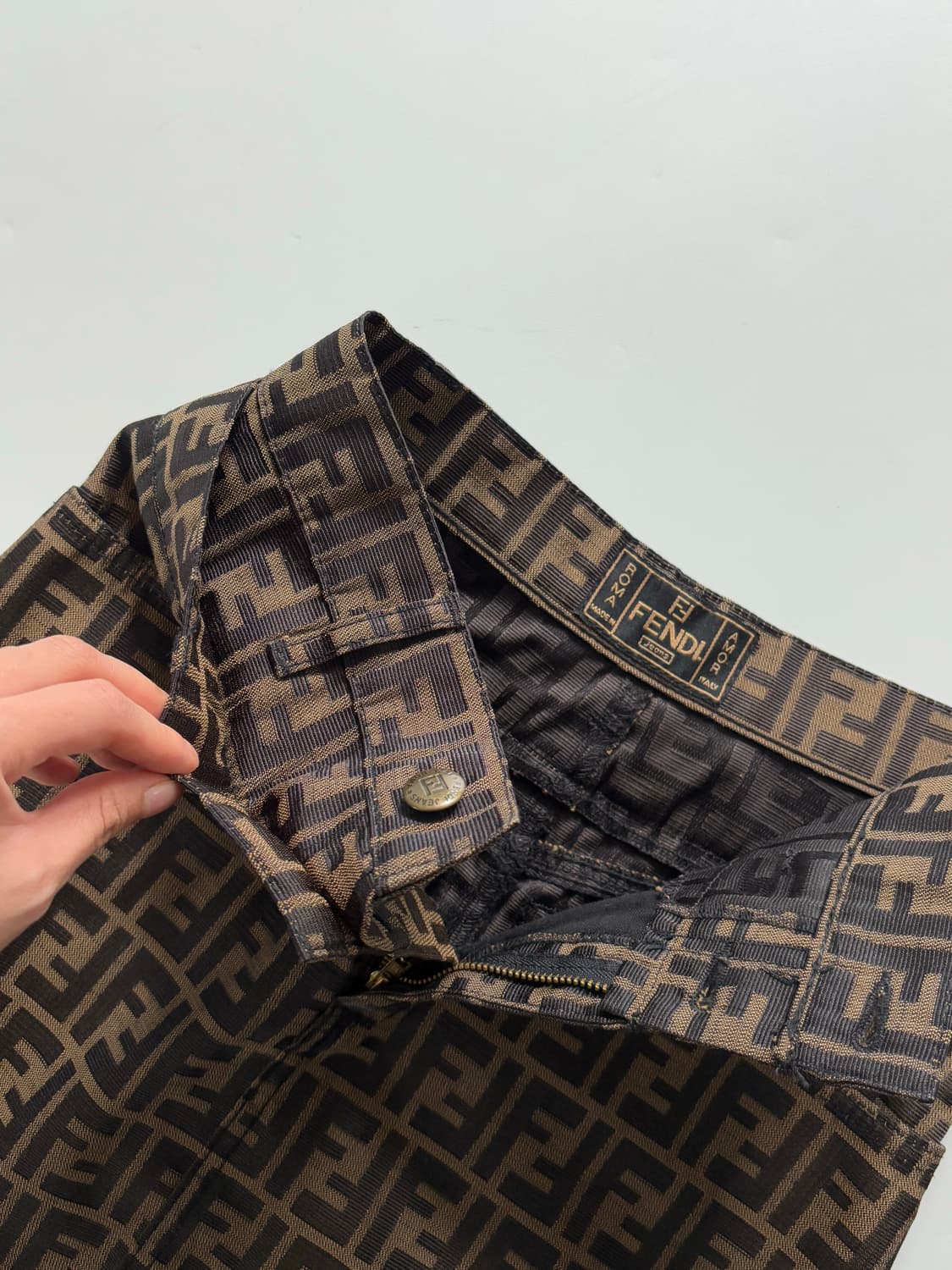 Fendi 펜디 FF 모노그램 미디 스커트  상품이미지6