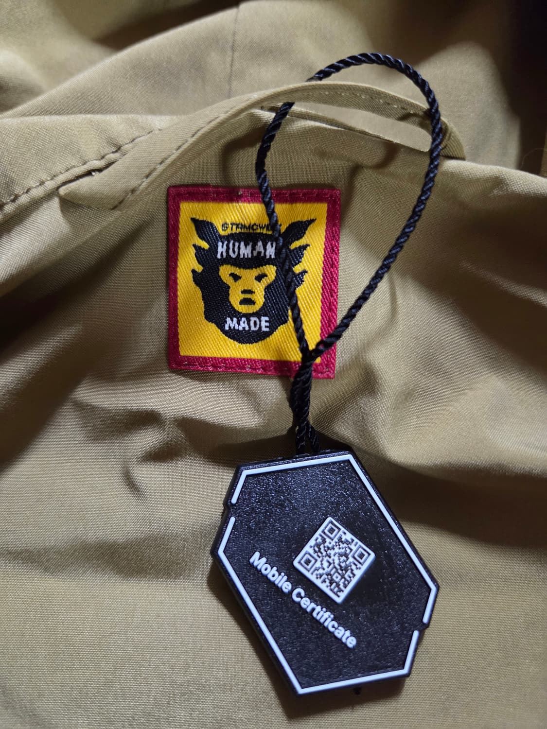 휴먼메이드 후드 아노락 베이지 상품이미지5