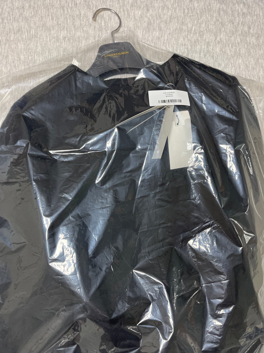 킨더살몬 niels 자켓 코트 블랙 상품이미지2