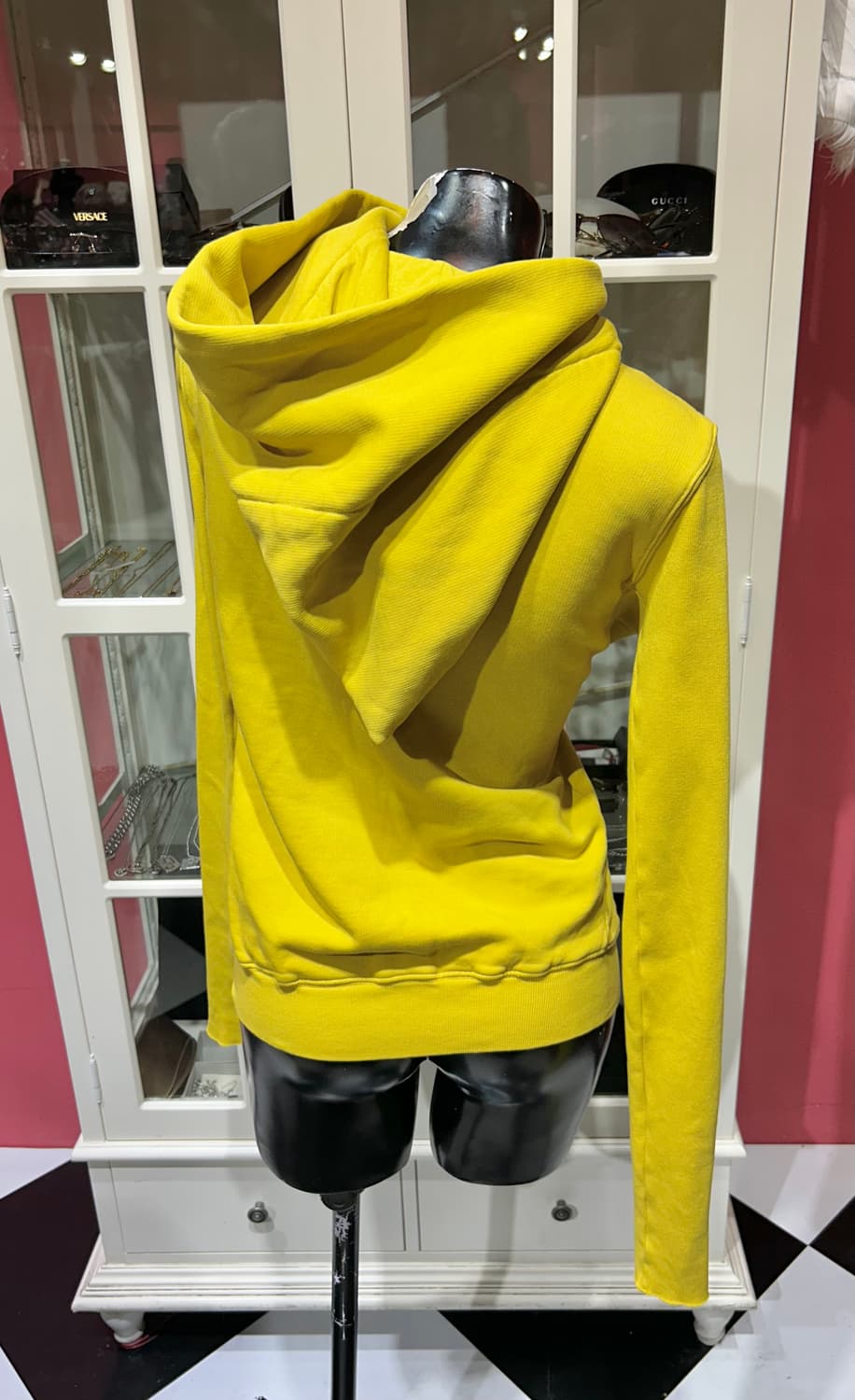 Rick Owens hooded zip up 릭오웬스 비대칭 후드집업 상품이미지2