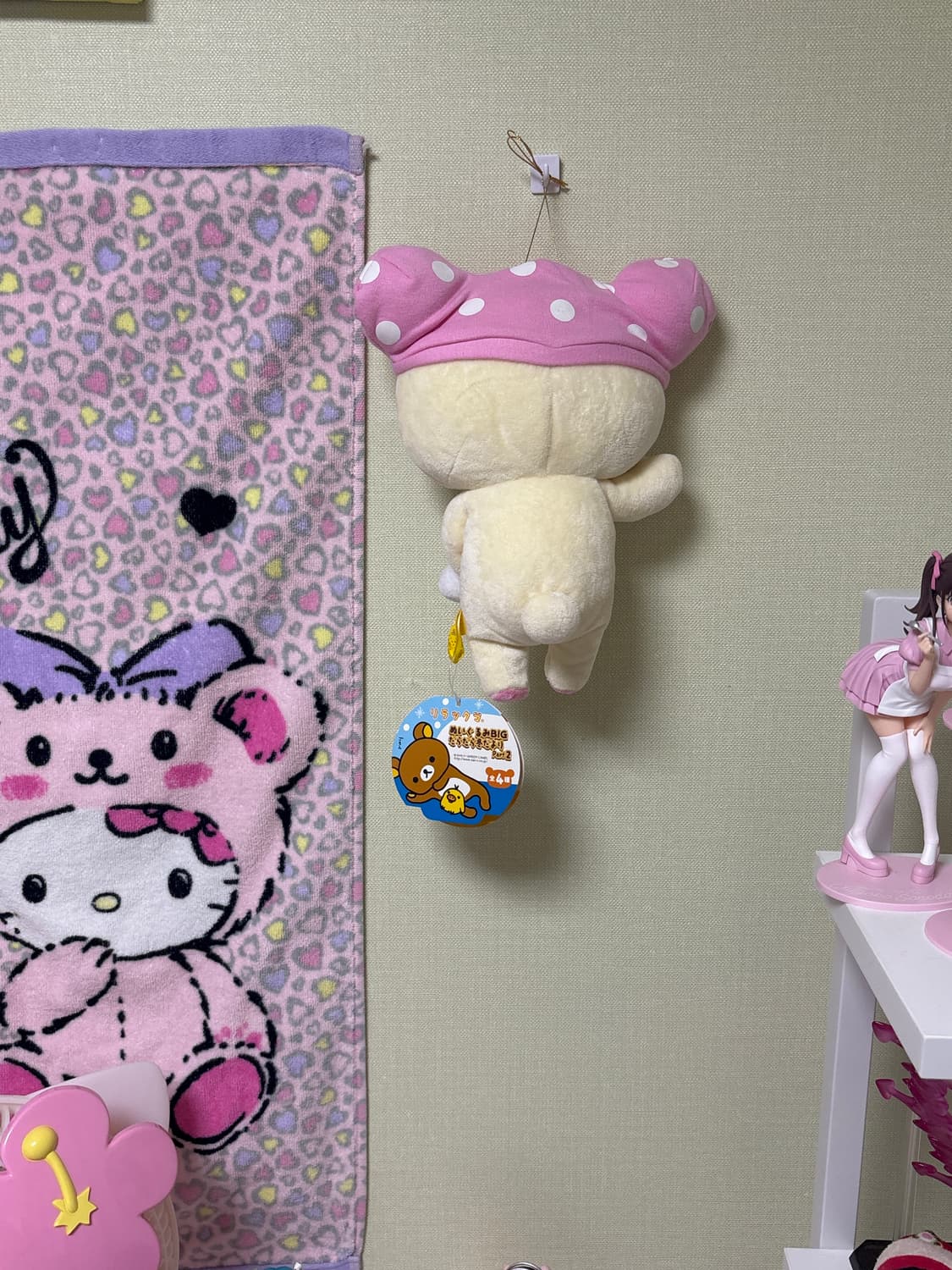 희귀) 산엑스 땡땡이 중형 눈싸움 코리락쿠마 상품이미지2