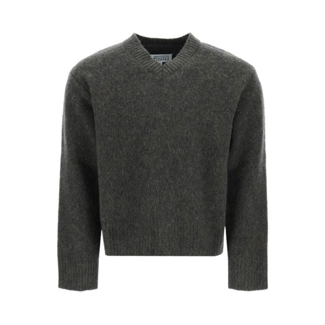 메종 마르지엘라 크롭 브이넥 니트 XL 상품이미지1