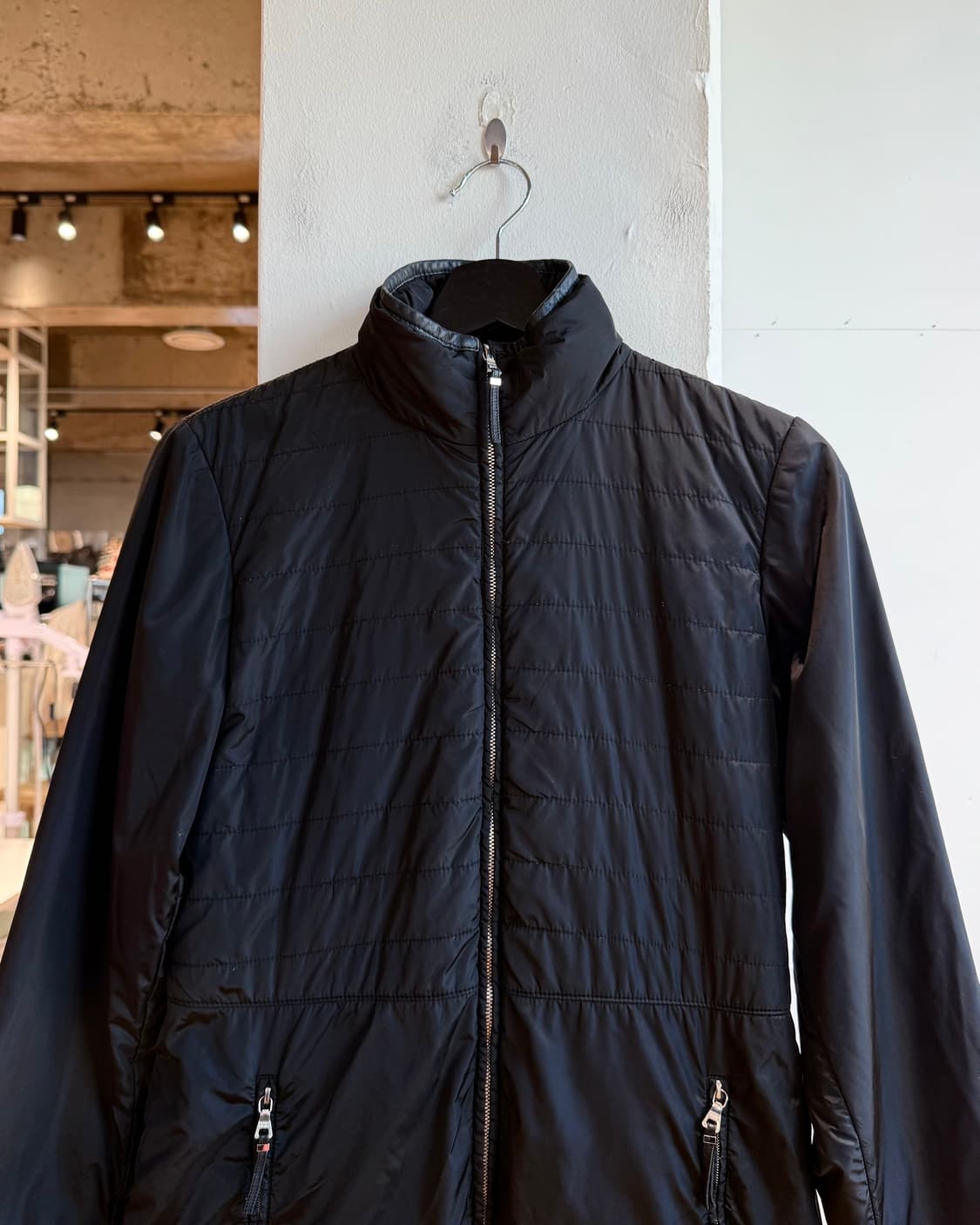 프라다 블랙 나일론 자켓  상품이미지3