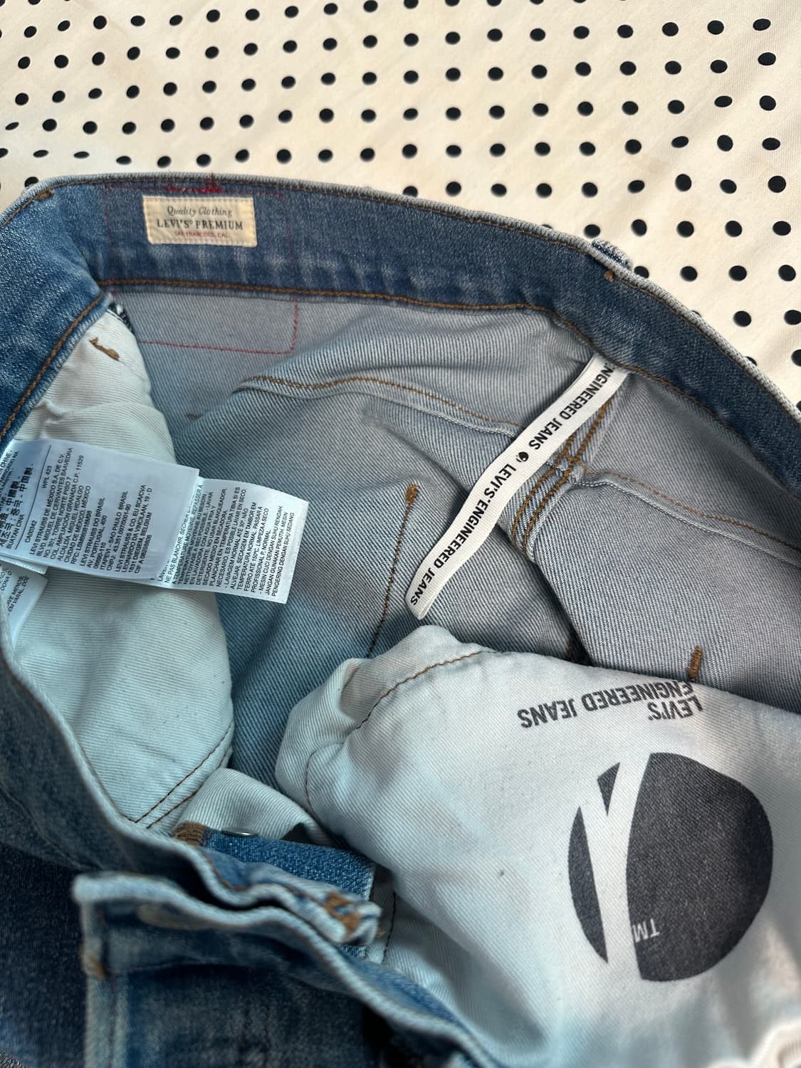 리바이스 LEJ 502 프리미엄 레드탭 엔지니어드 데님팬츠 상품이미지7