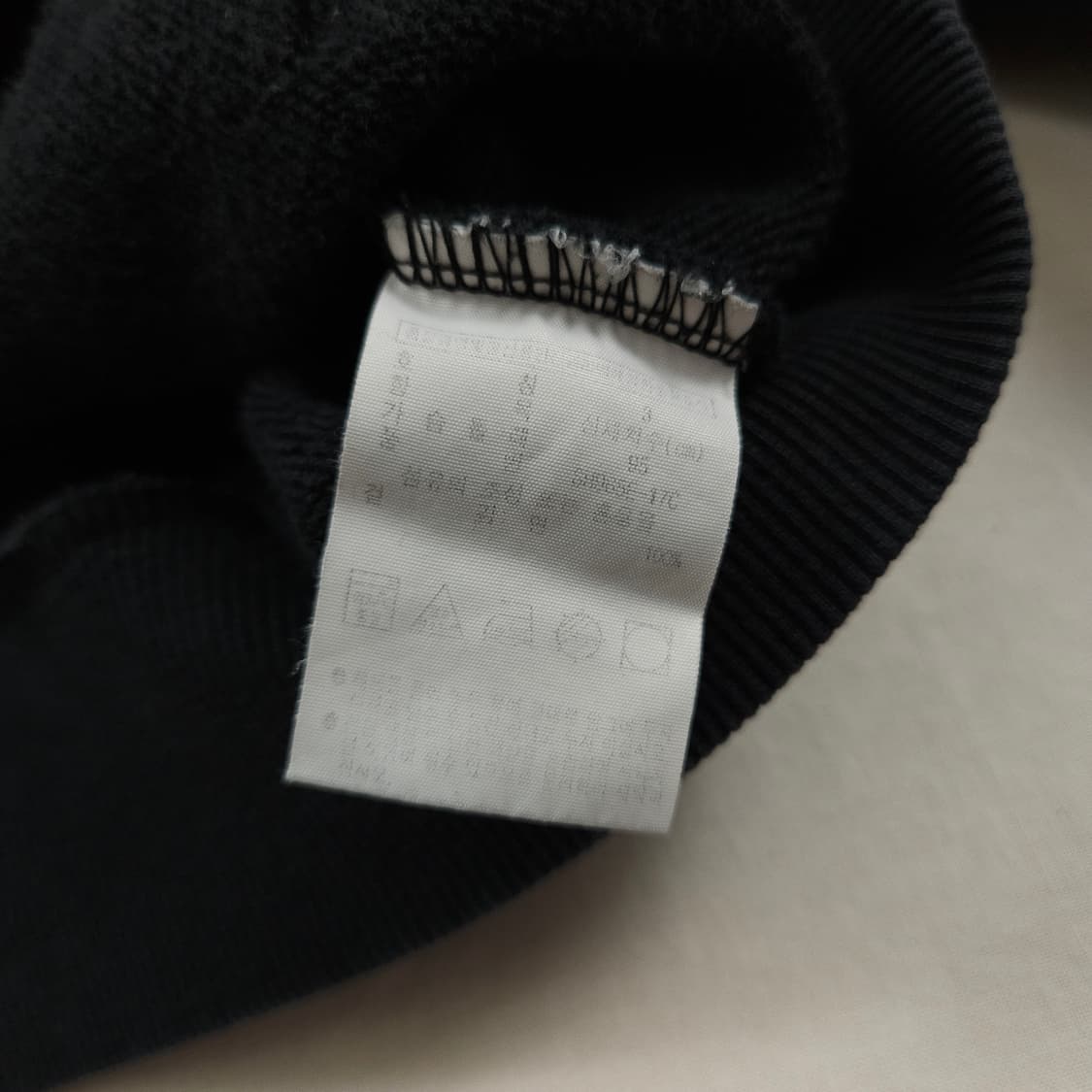 S(90) 라코스테 후드 블랙 상품이미지6