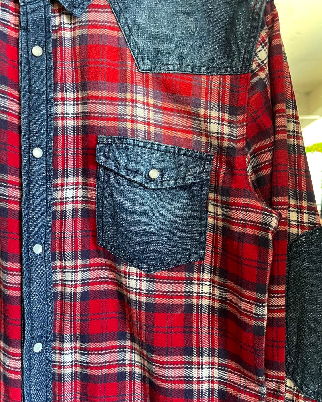 Semanticdesign Denim Docking Check Shirt 상품이미지5