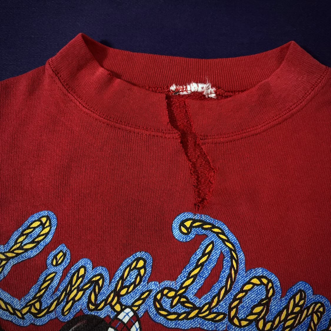 80s Disney “Line Dance” Sweatshirt 디즈니 상품이미지4