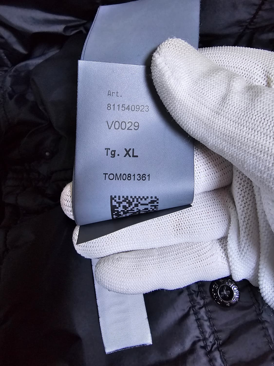 스톤아일랜드 크링클랩스 프리마로프트 봄버 상품이미지7