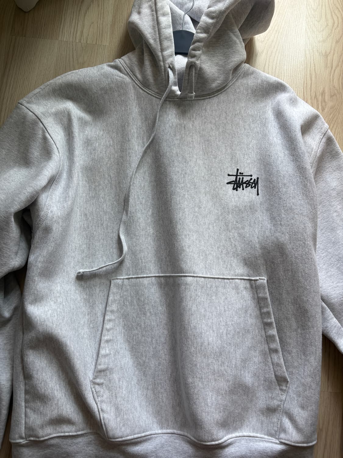 스투시 베이직 후드 애쉬 헤더  상품이미지2