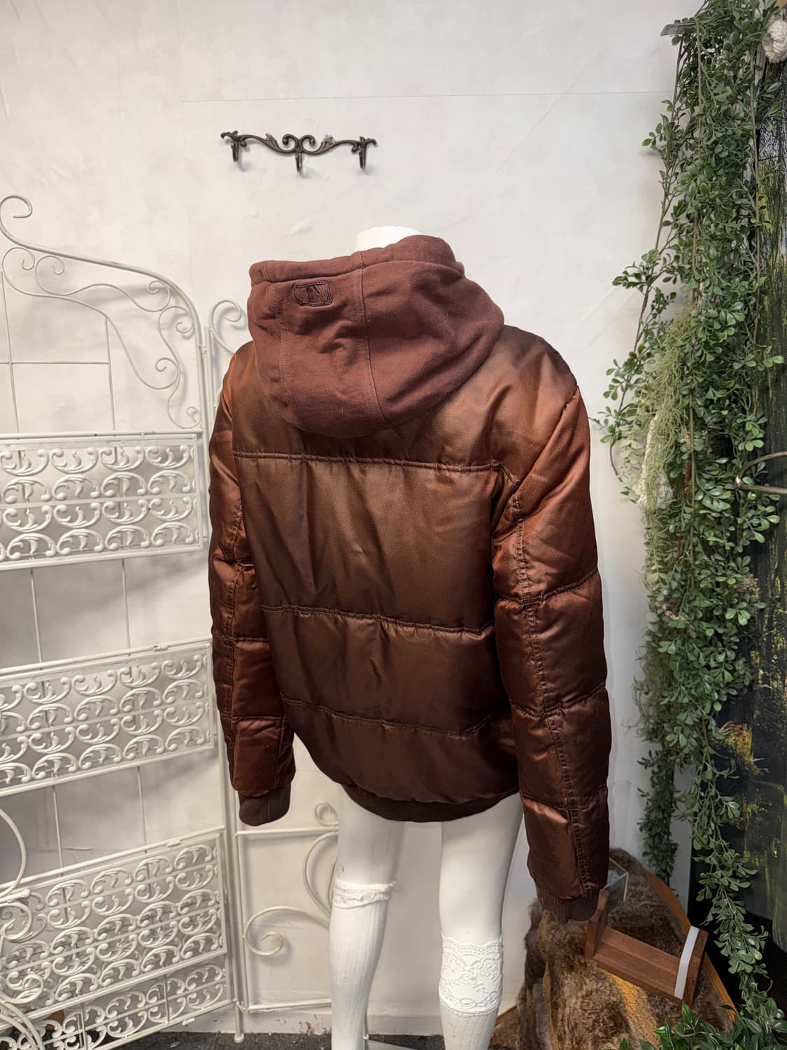 MLB Milwaukee Brewers brown duck down 패딩 상품이미지9