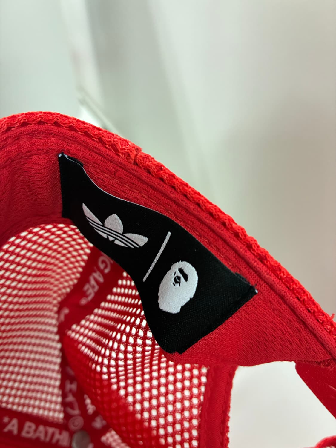 [free]베이프x아디다스 메쉬캡 상품이미지4