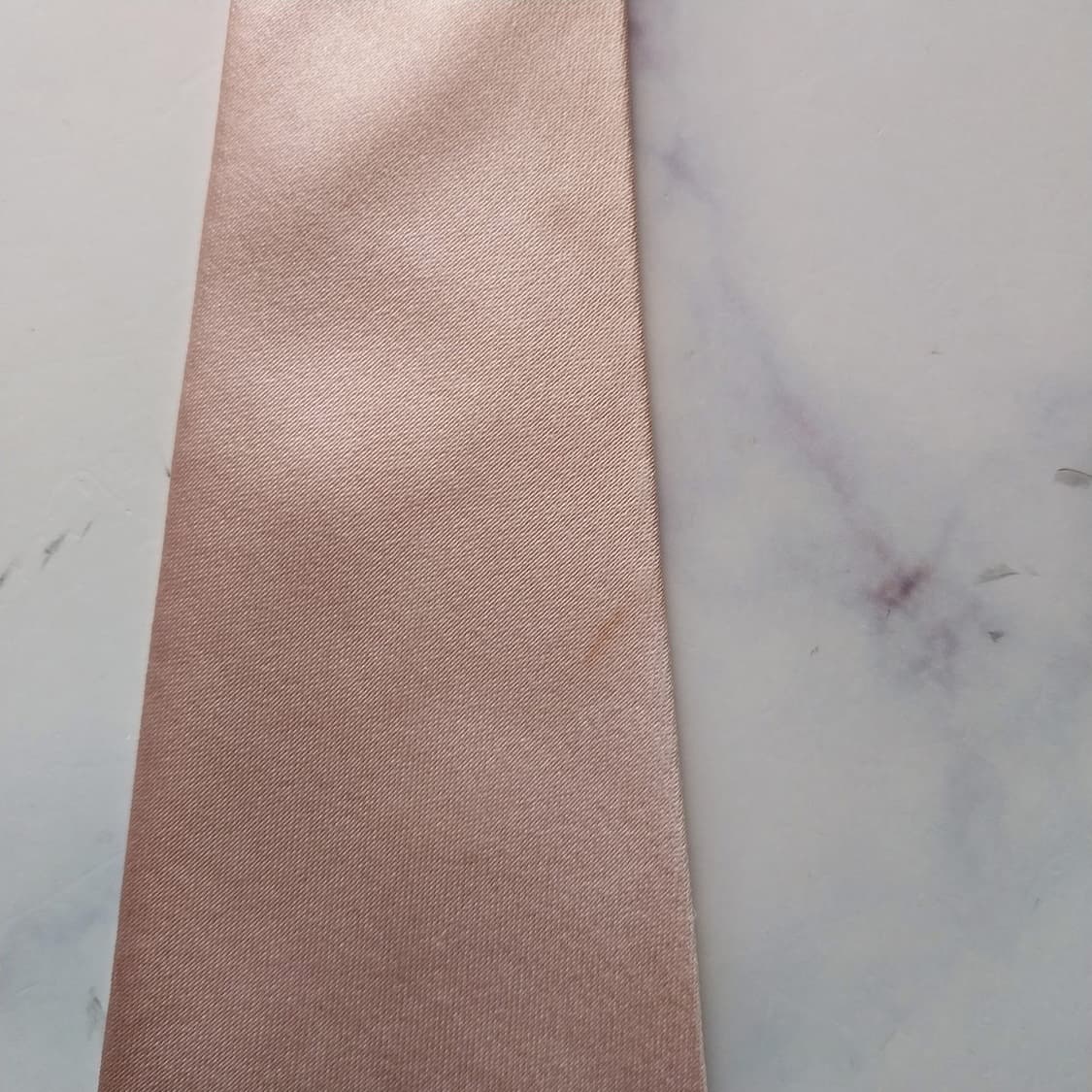 제냐 실크 라이트핑크 넥타이 9.3cm A등급 K2309 상품이미지9