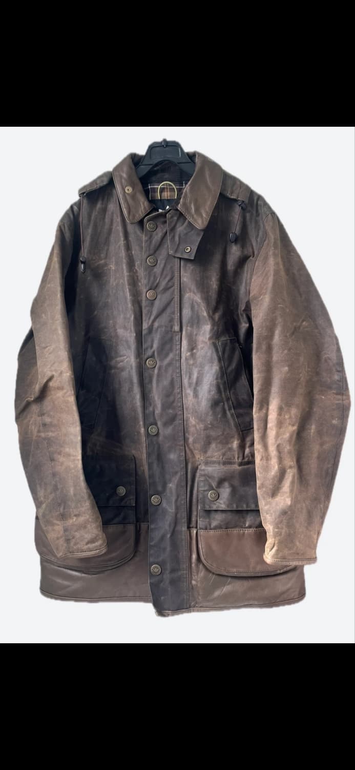 아디다스 X 바버 왁스 자켓 M 상품이미지1