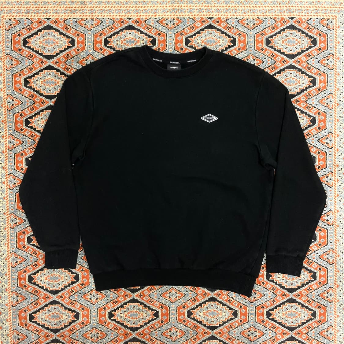 머렐 스몰로고 블랙 맨투맨 티셔츠 남성105 상품이미지1