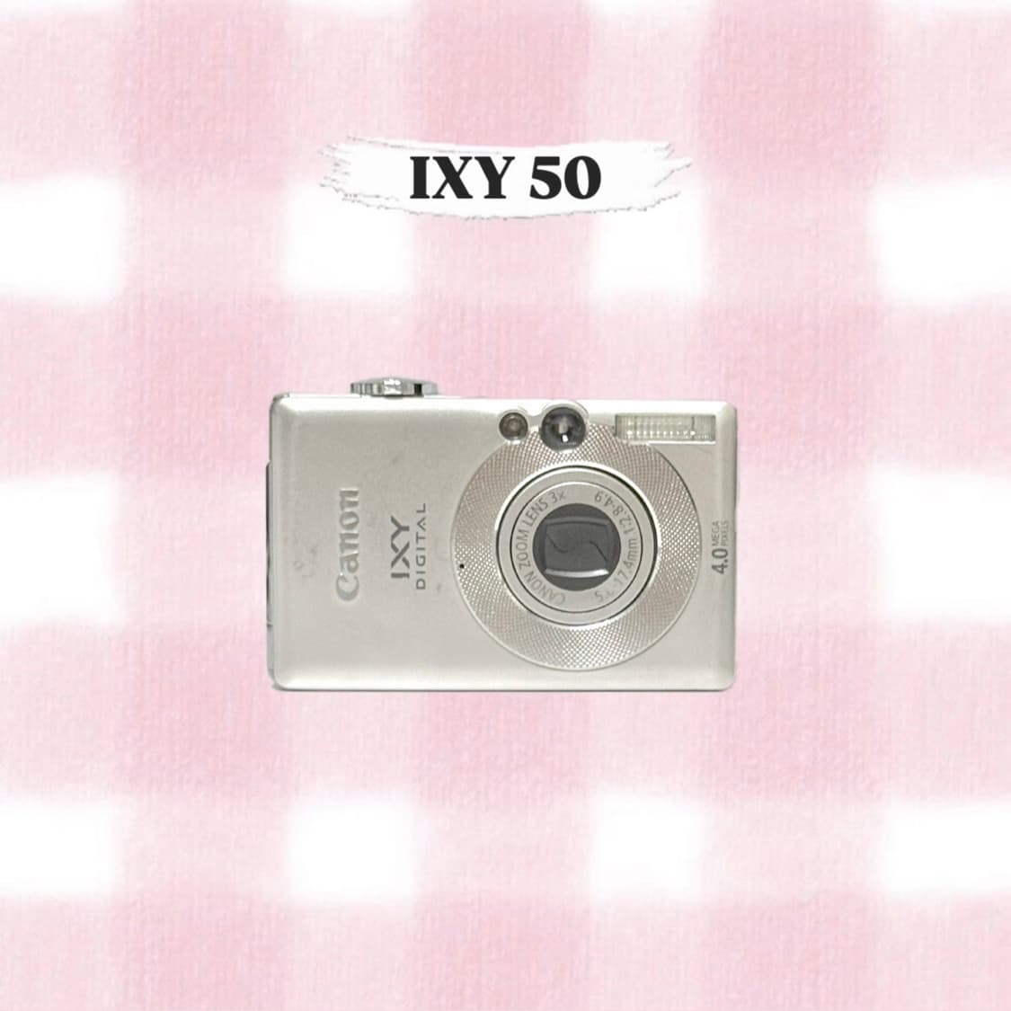 캐논 익시 50 / 익서스 40 실버 빈티지디카 상품이미지1