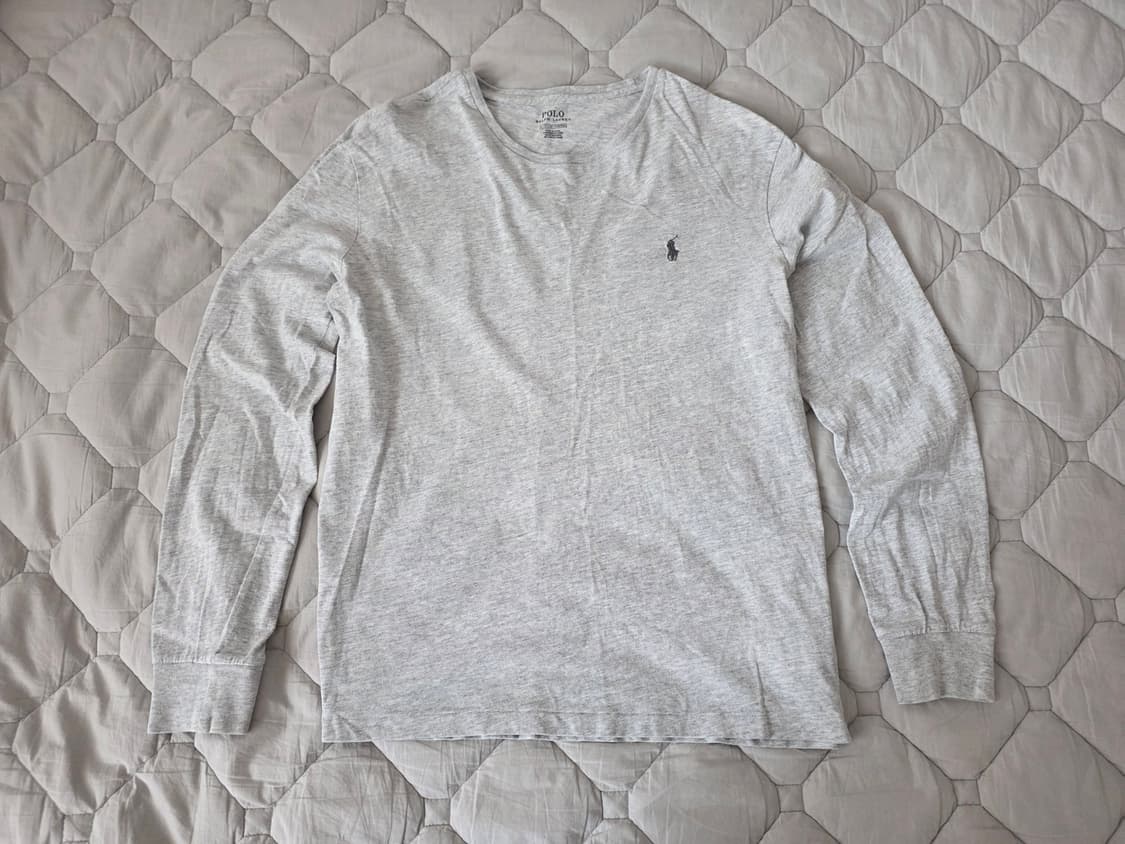 폴로 롱슬리브 포니로고 멜란지그레이
 상품이미지1