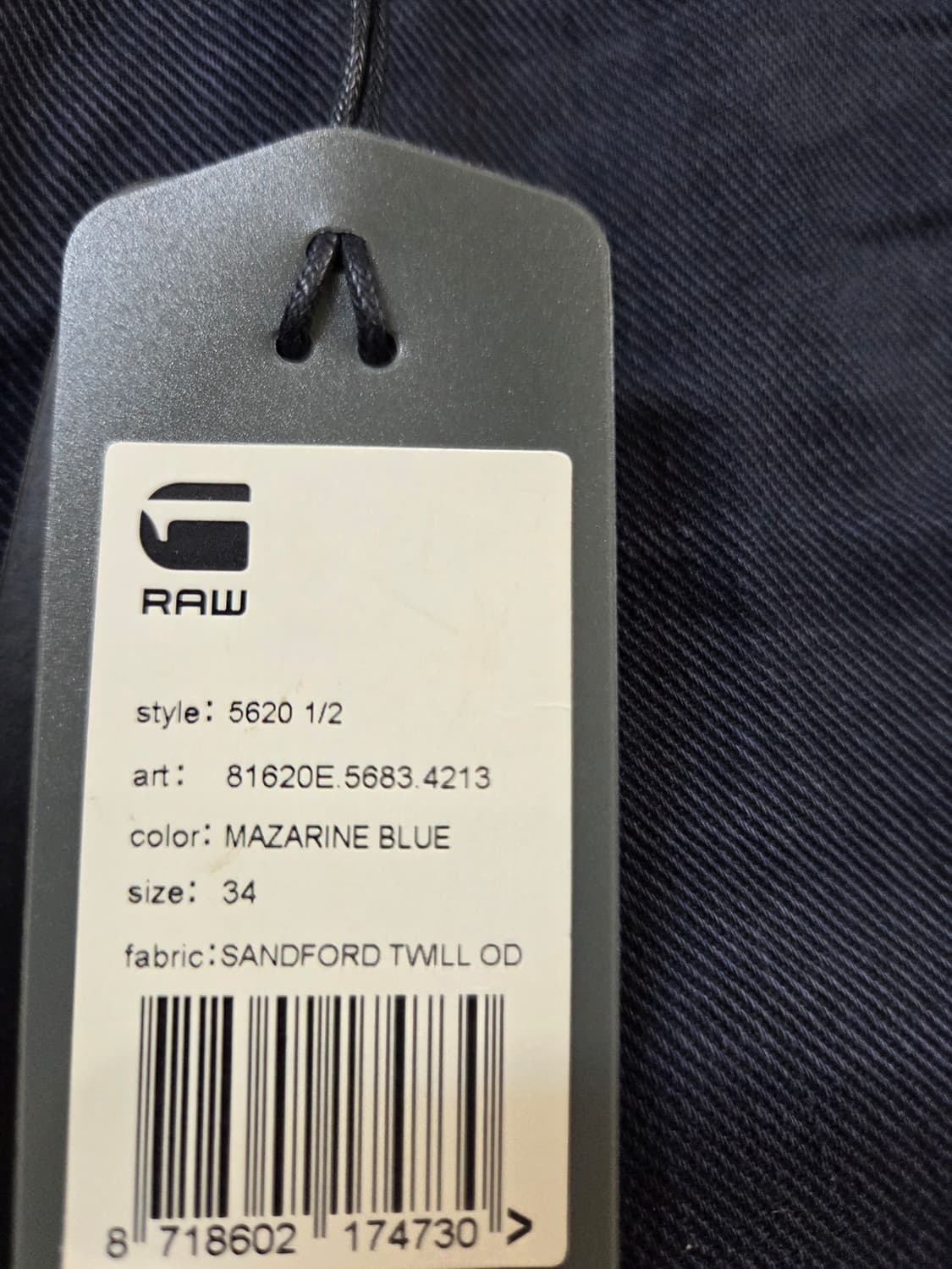 G-Star RAW 데님 반바지 블랙(34)남여공용 상품이미지5