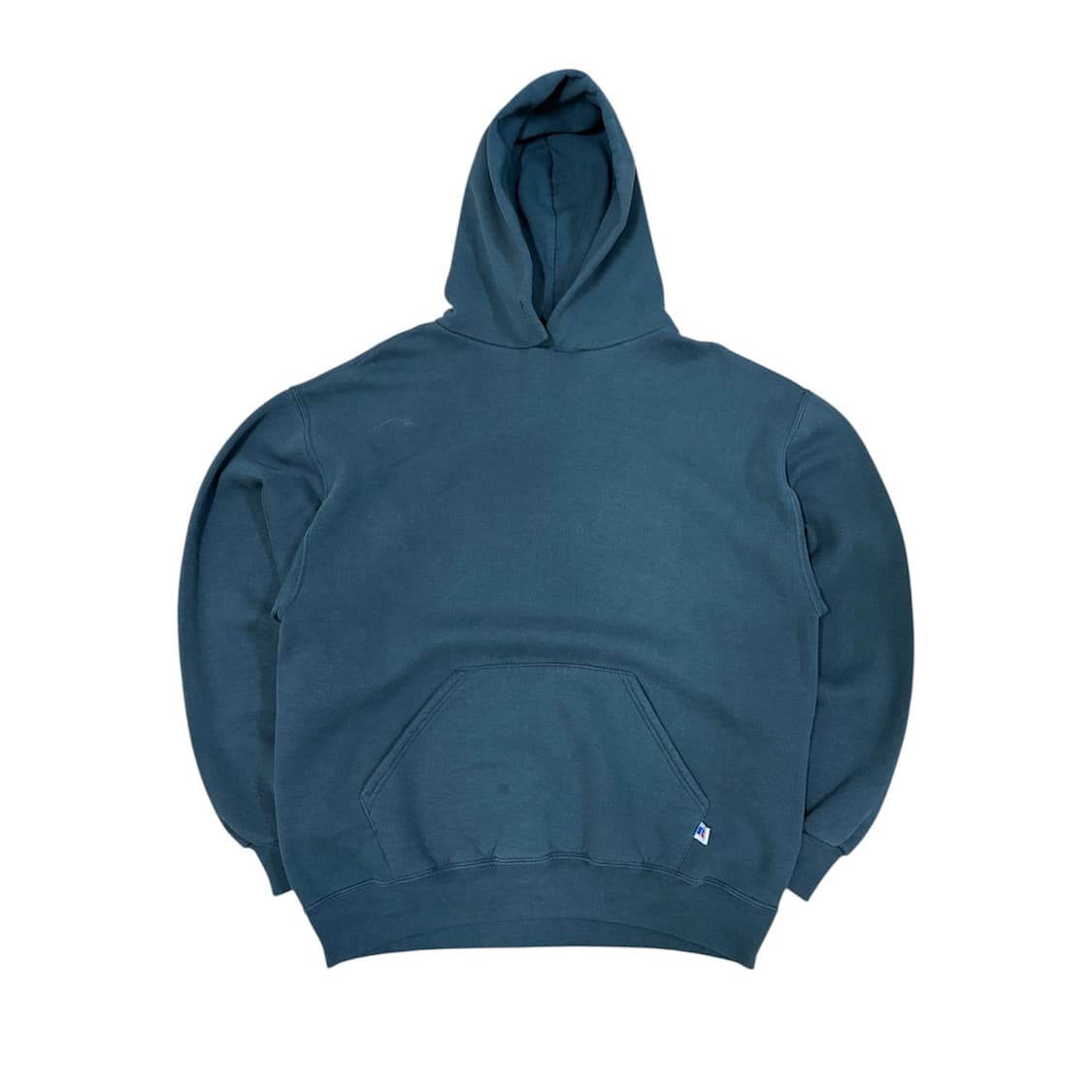 90s usa 러셀 후드 틸 블랙 상품이미지1