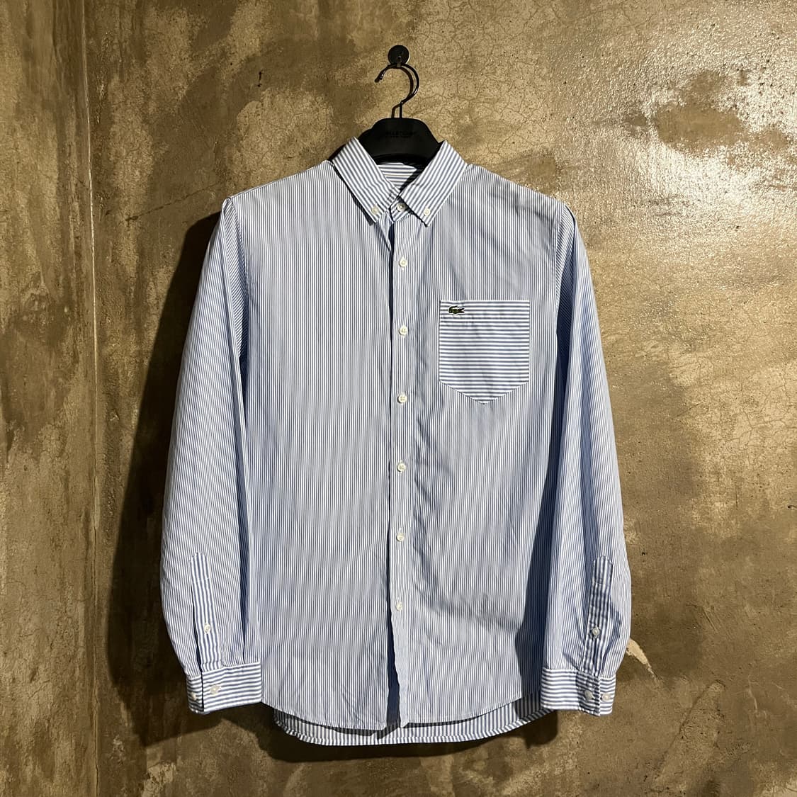 라코스테 스트라이프 셔츠 상품이미지1