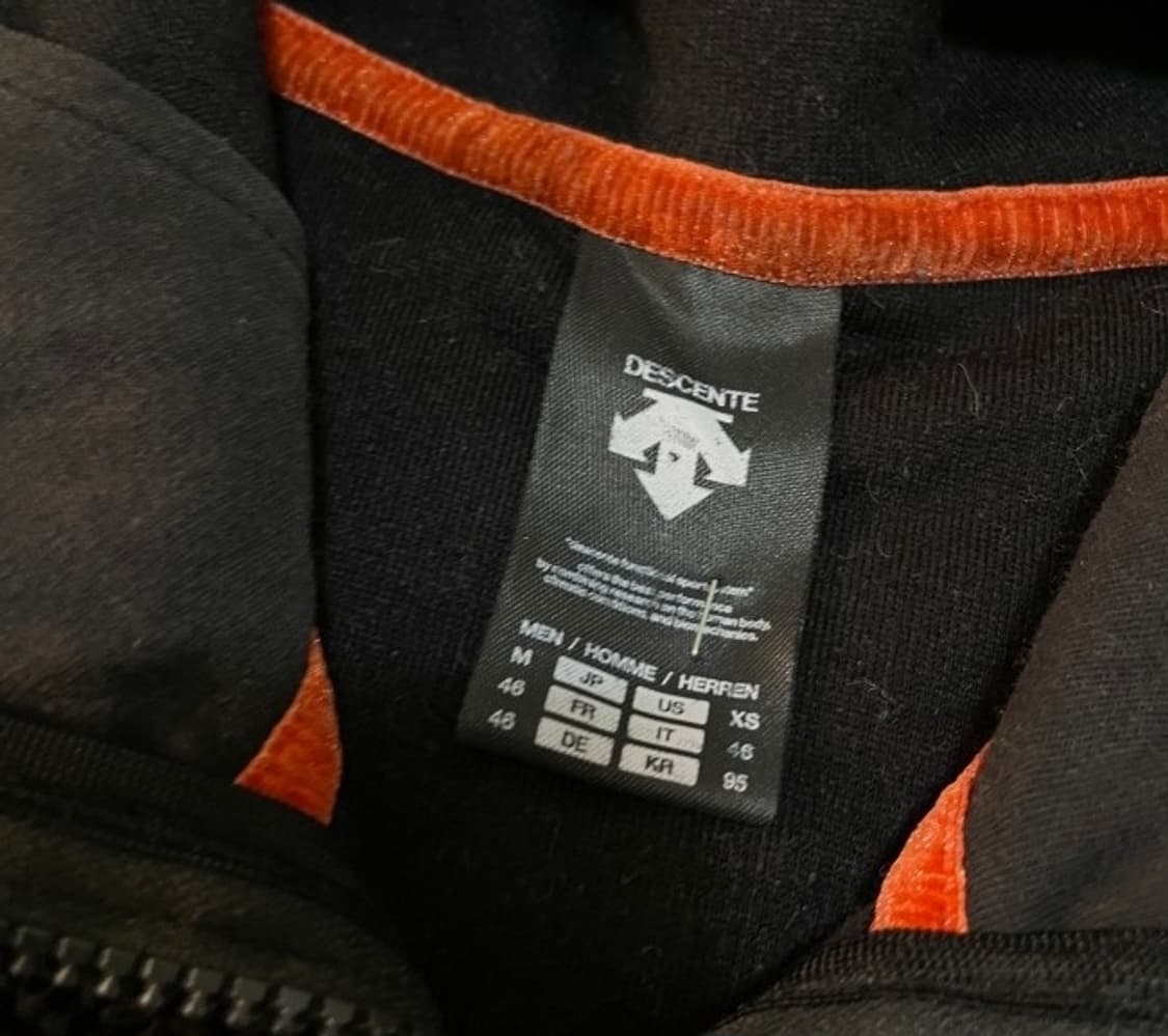 데상트 후리스 플리스 후드집업 자켓 95/M 상품이미지3