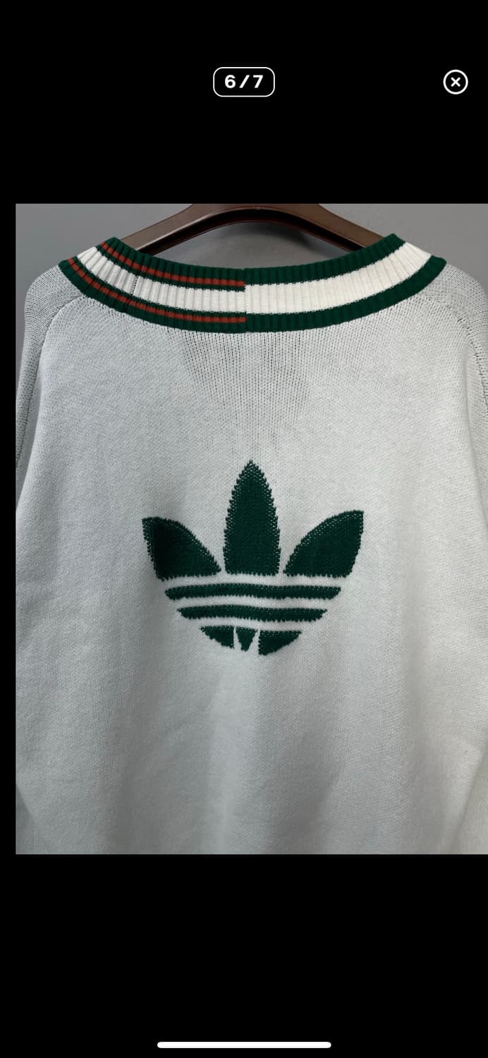 아디다스 오리지널 빅로고 브이넥 니트 A2927 상품이미지5