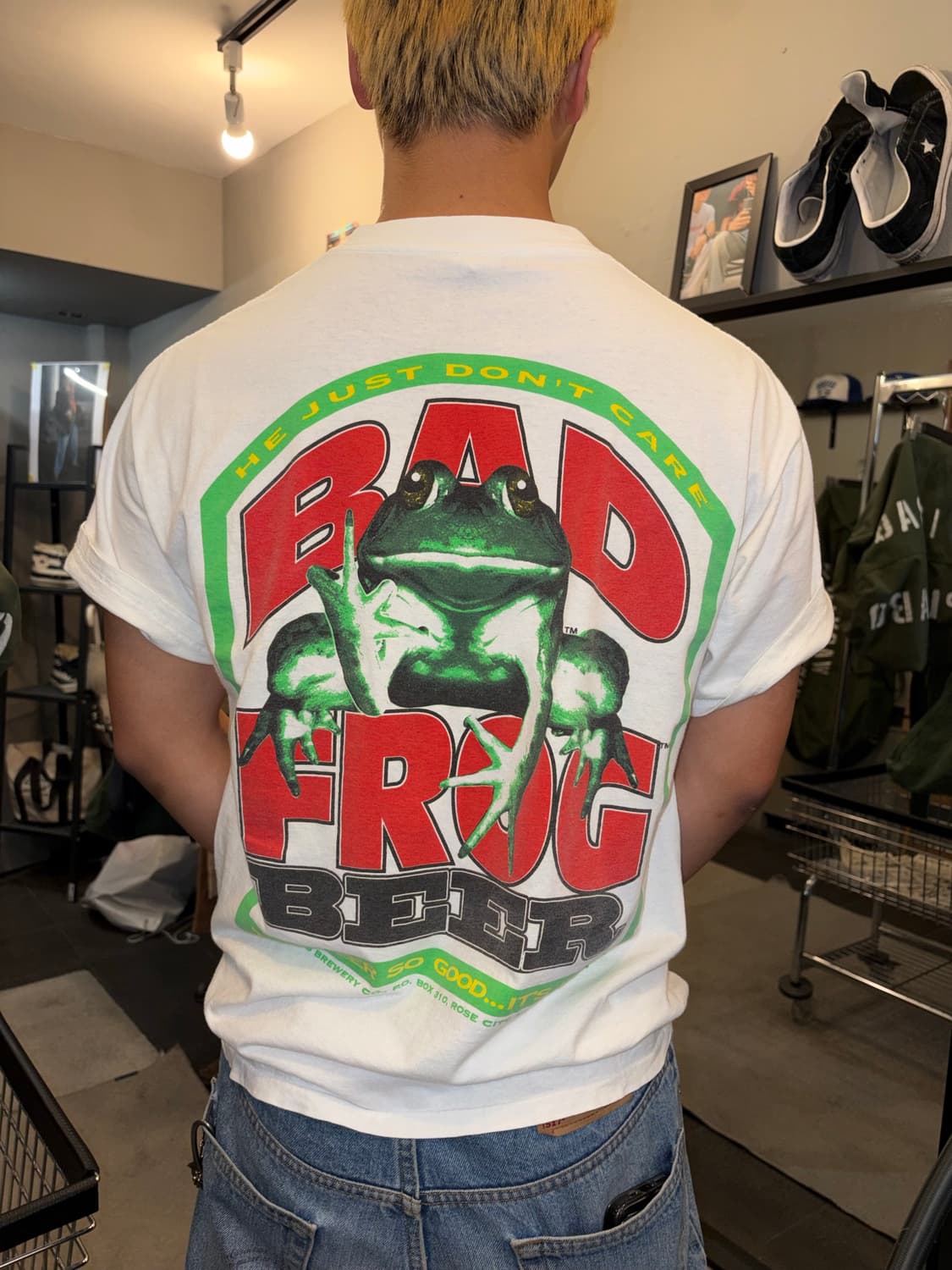 90‘s Bad Forg Beer promo attitude T 상품이미지9