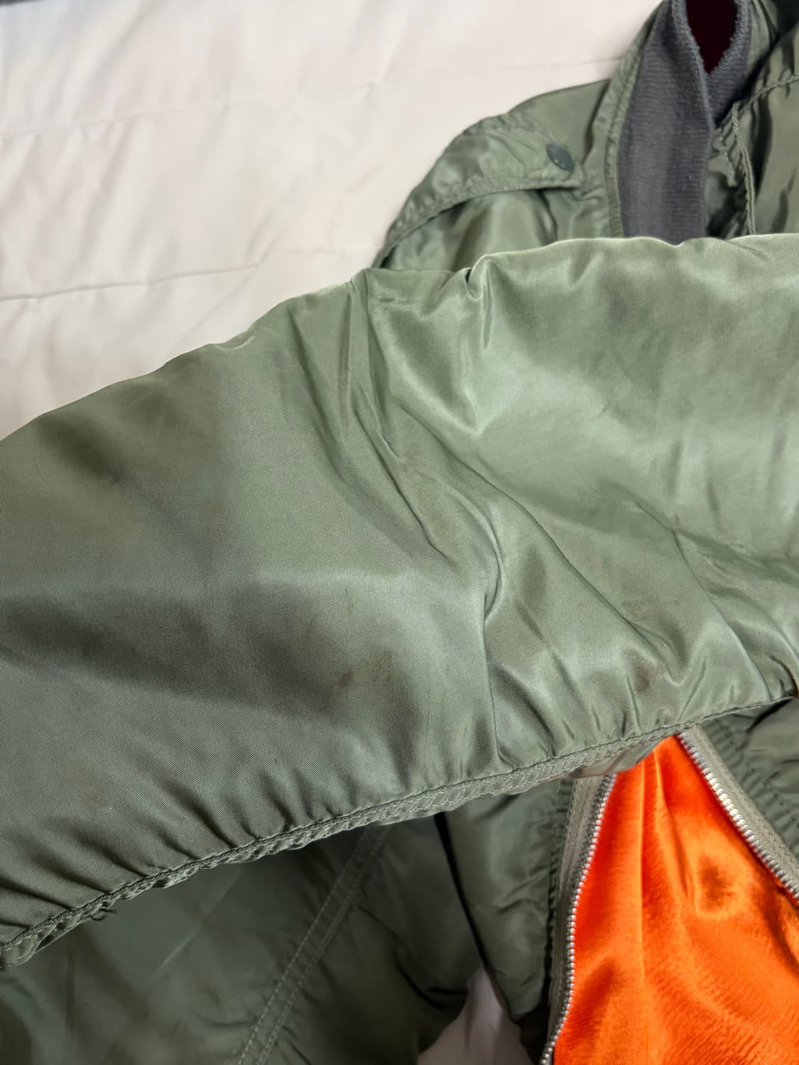 70s L-2b 플라이트자켓 민수용 ma-1 상품이미지6