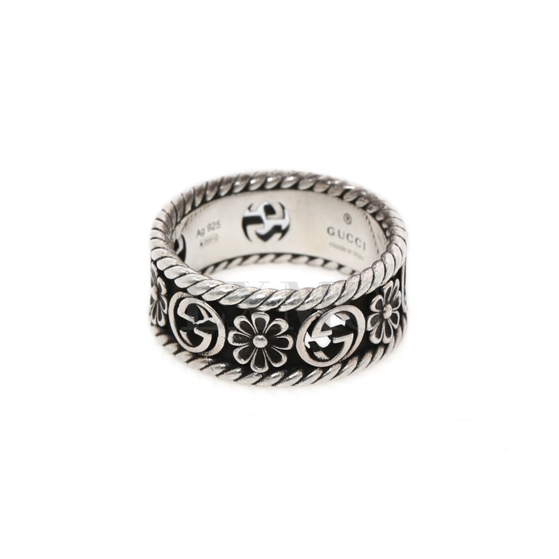 구찌 플로라 반지 인터로킹 실버반지 실버링 13호 577263 상품이미지2