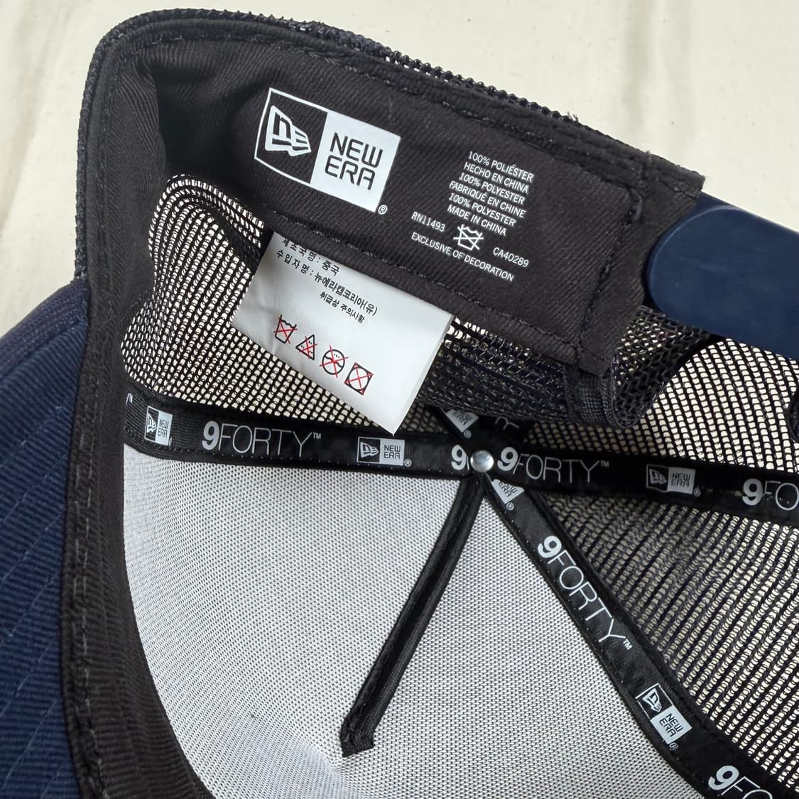 PSG 뉴에라 파리 생제르망 매쉬캡 모자 메쉬캡 볼캡 상품이미지8