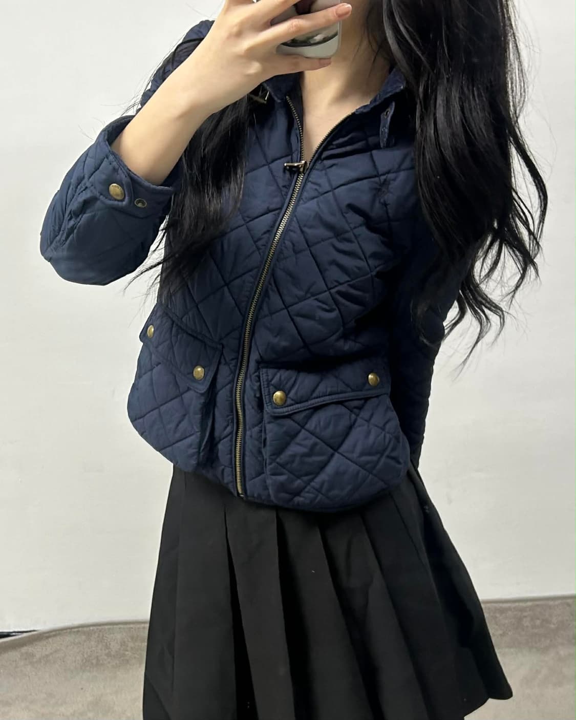[L] 폴로 랄프로렌 네이비 퀄팅 자켓 상품이미지4