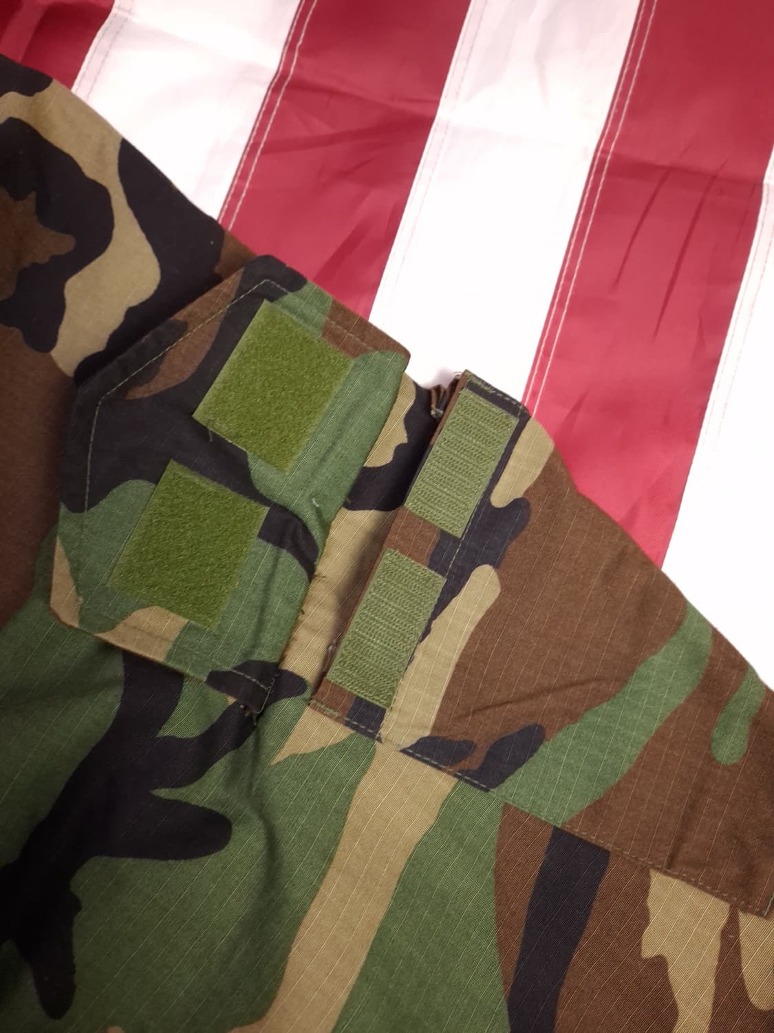 새제품 오리지날 미군 우드랜드 캐미칼 화생방복 자켓 상품이미지4