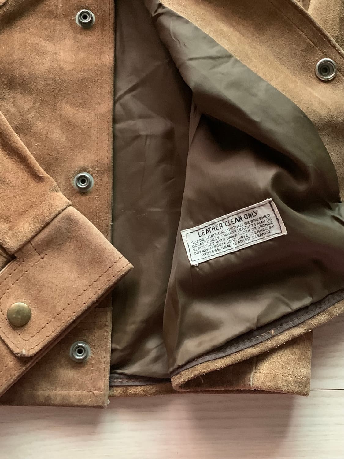 70s Sears 더 레더 샵 스웨이트 트러커 자켓 상품이미지8