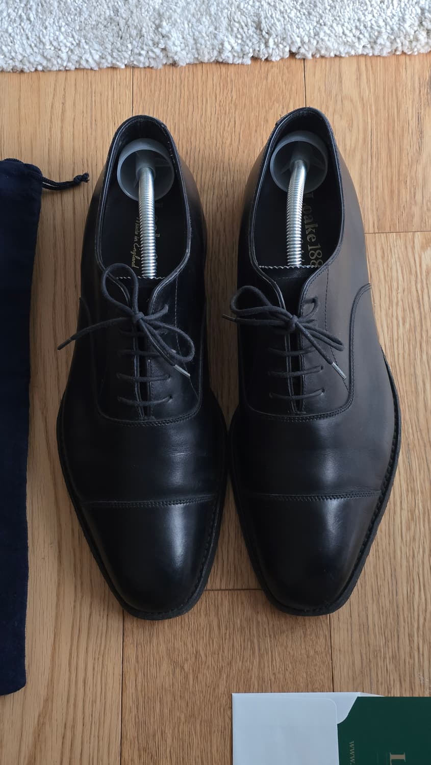 LOAKE Aldwych Black 로크 알드위치 UK8.5(275) 블 상품이미지5