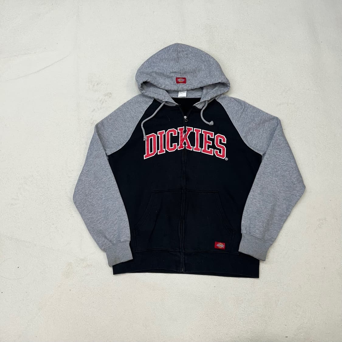Dickies black hood zip-up 상품이미지4