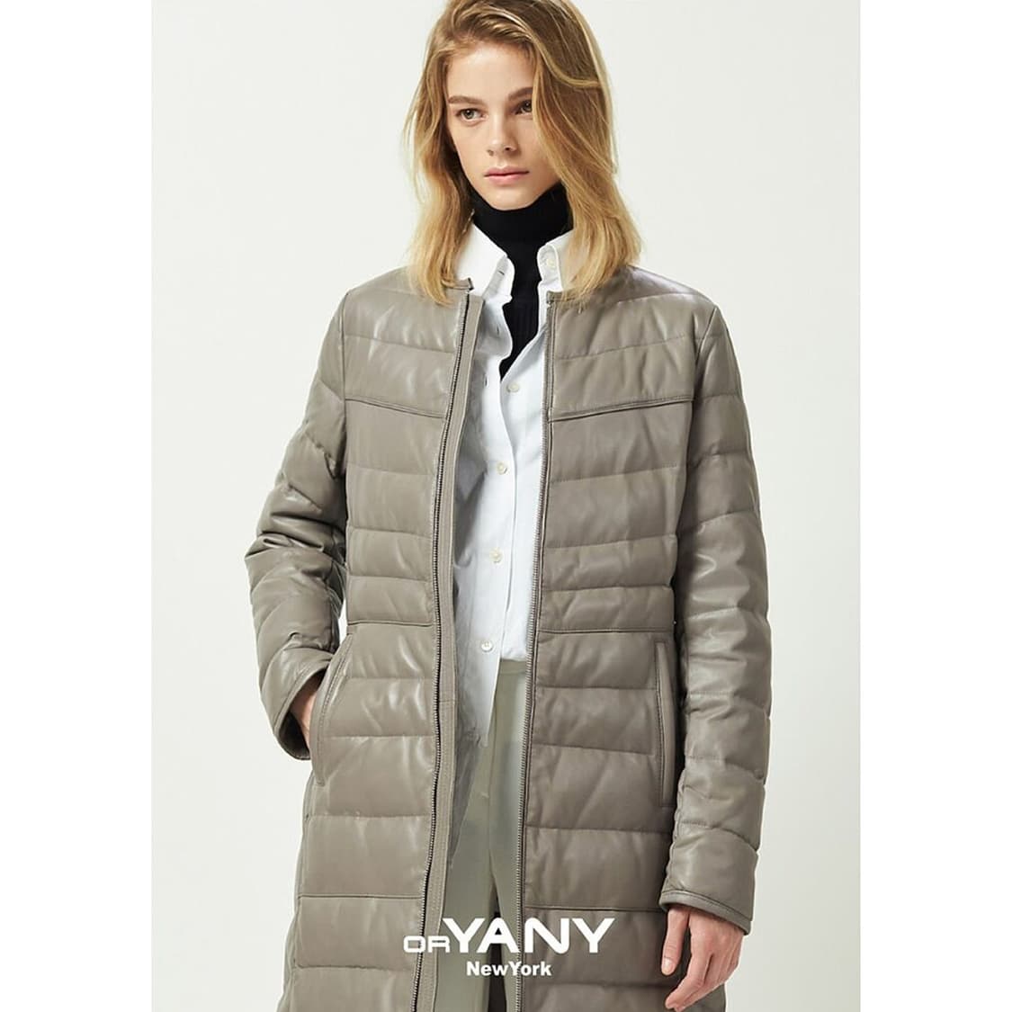 오야니 ORYANY 레더 구스 패딩 상품이미지2