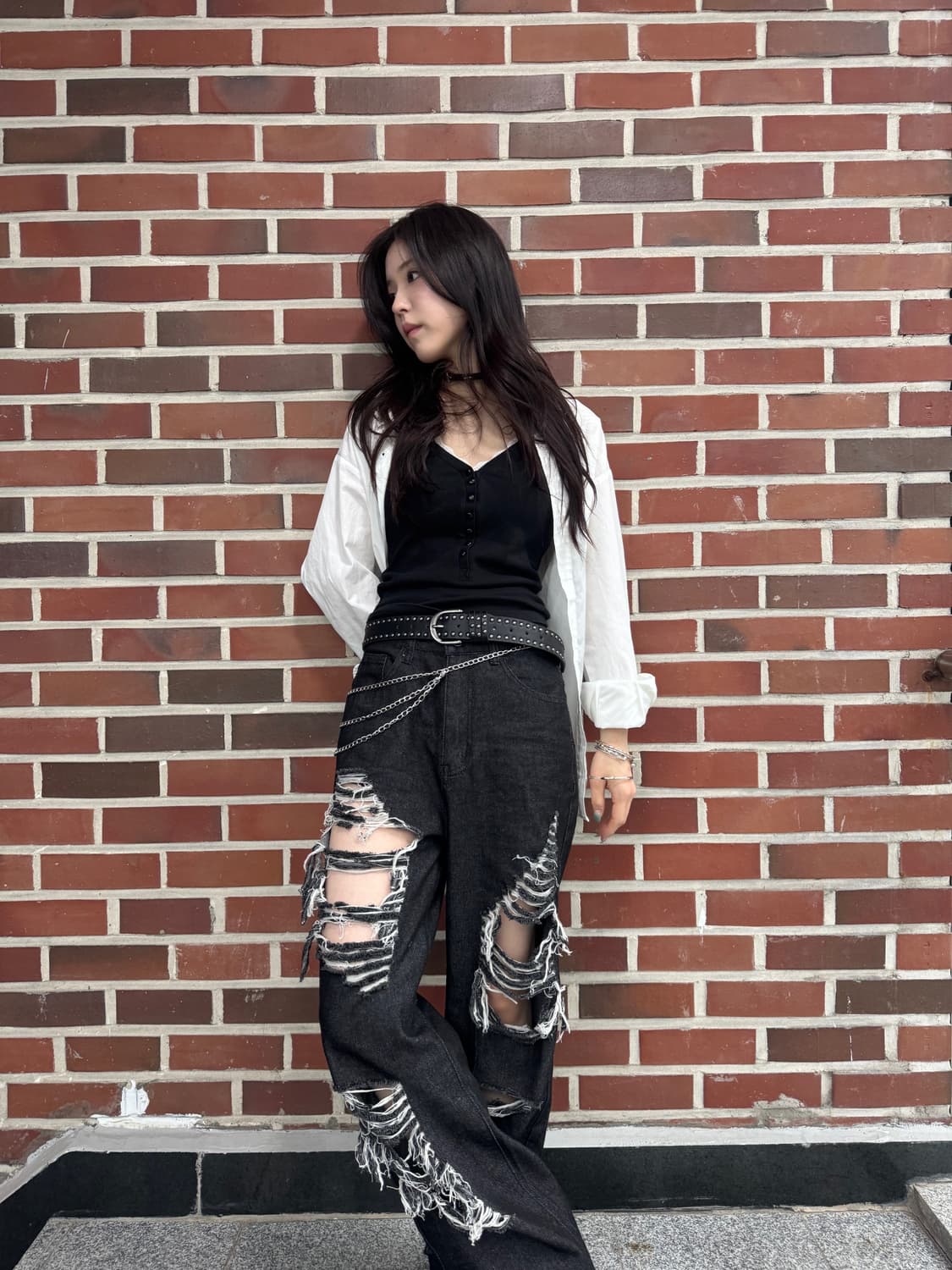 락시크 펑키룩 빈티지 코디세트 상품이미지2