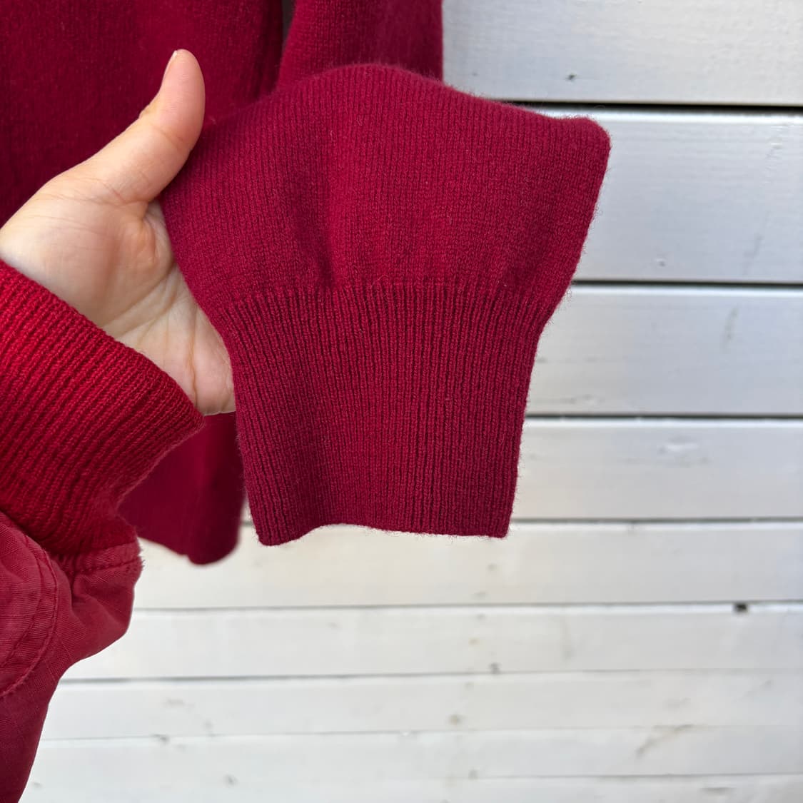 Comme des Garcons 꼼데가르송 울 브이넥 니트 상품이미지6