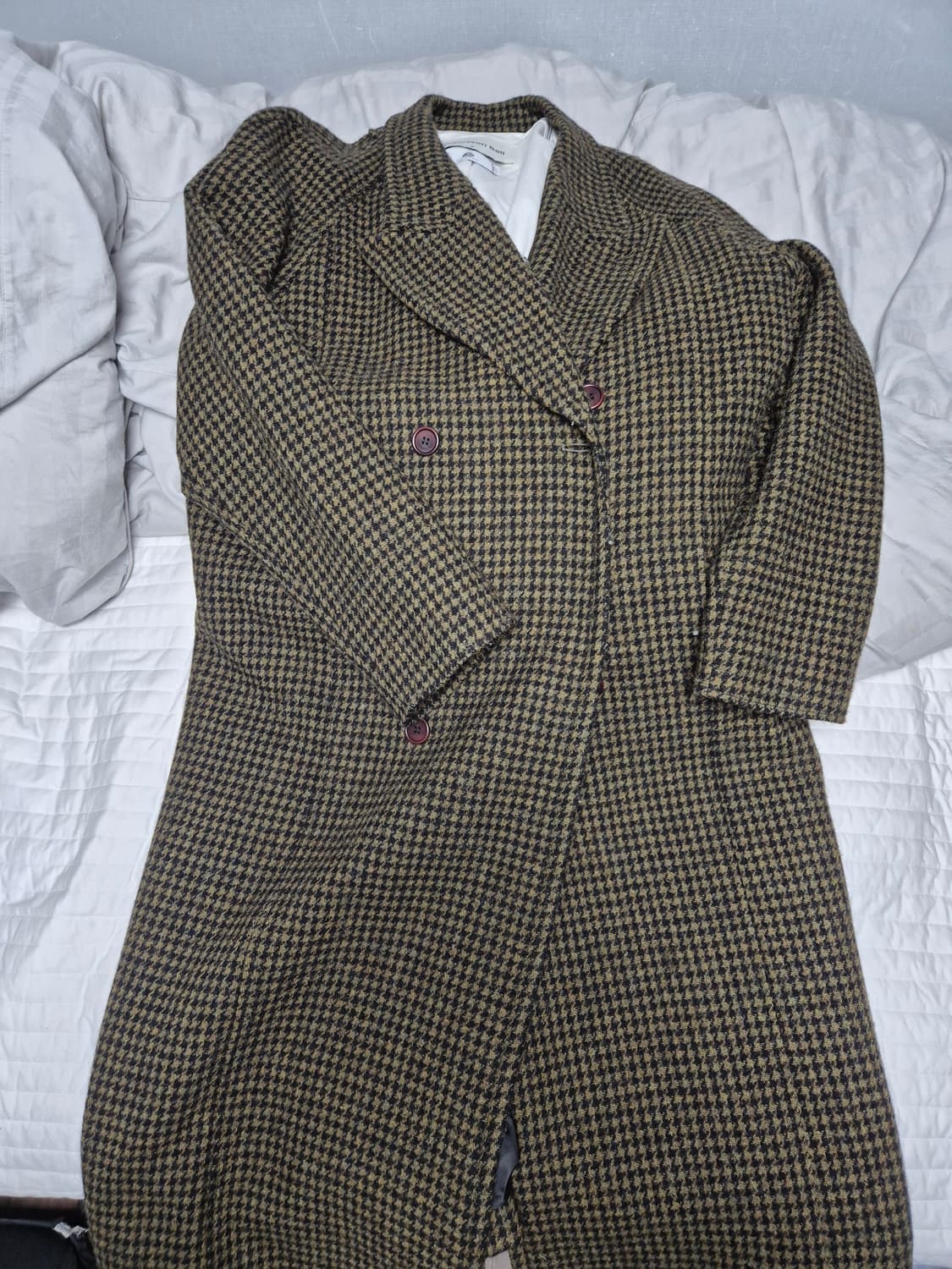 앤더슨벨루블린 더블 브레스트 코트 M 트위드 상품이미지5