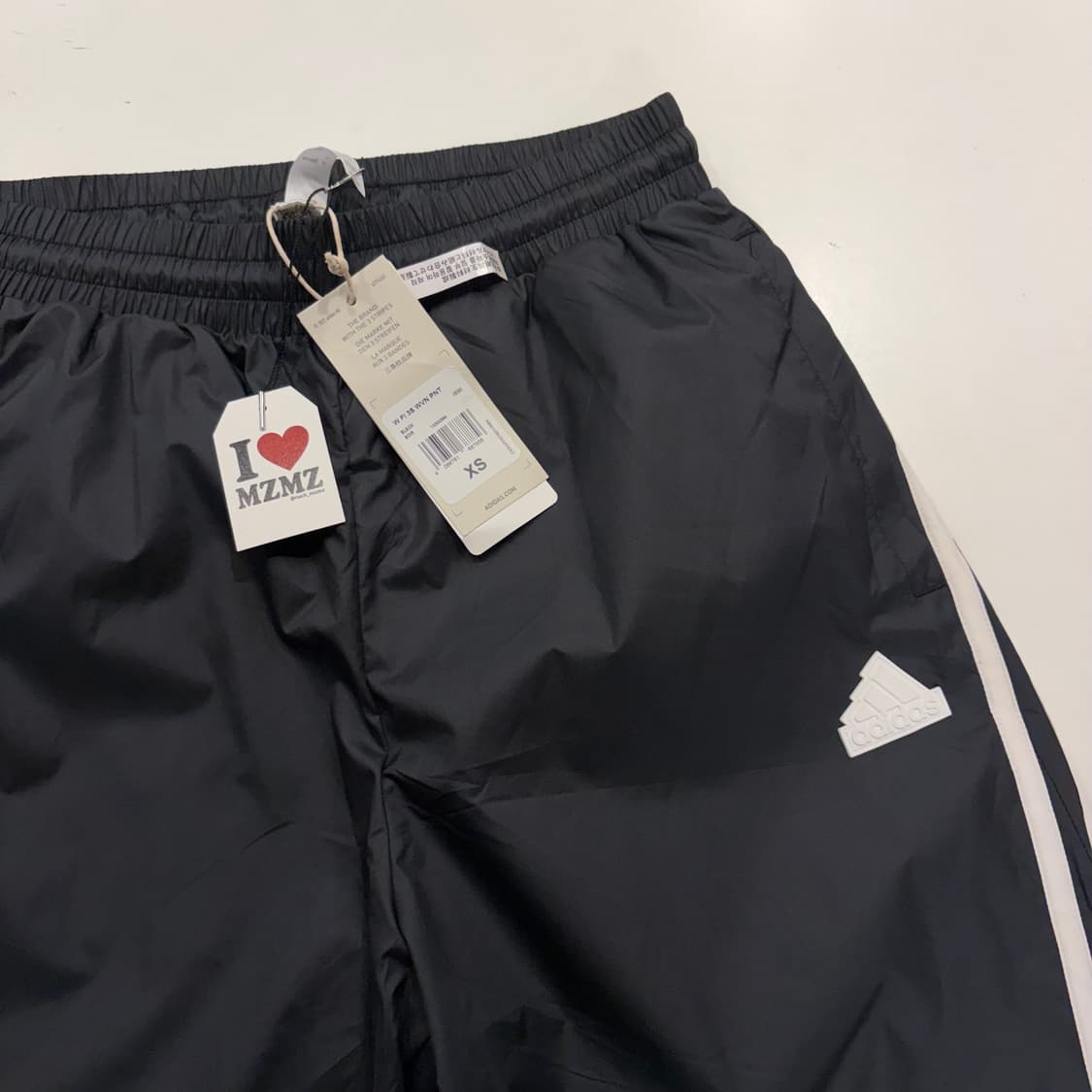 [XS] 아디다스 퓨쳐 아이콘 나일론 트레이닝 바지 블랙 B336 상품이미지3