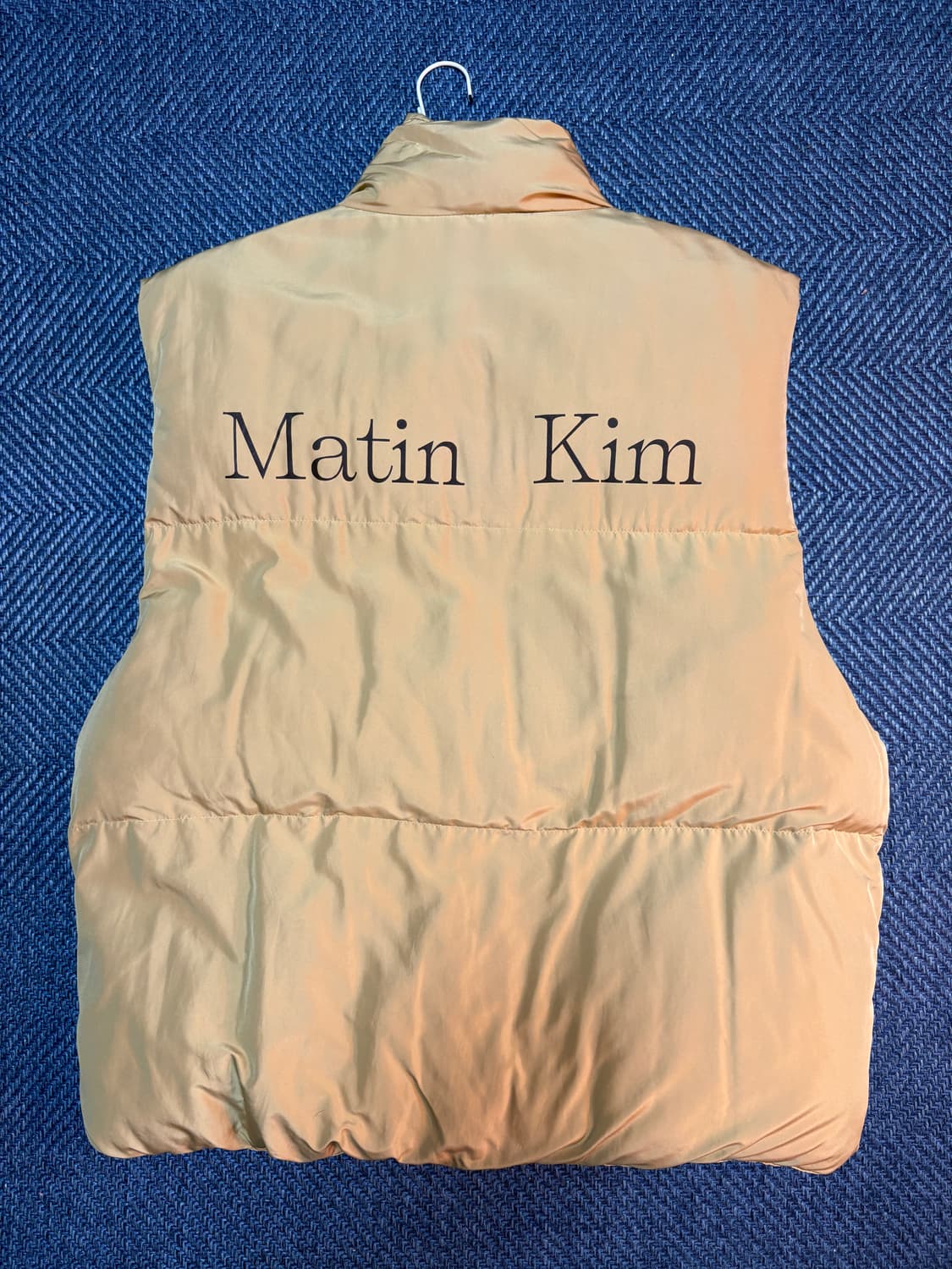 마뗑킴 패딩조끼 올리브 L 상품이미지1