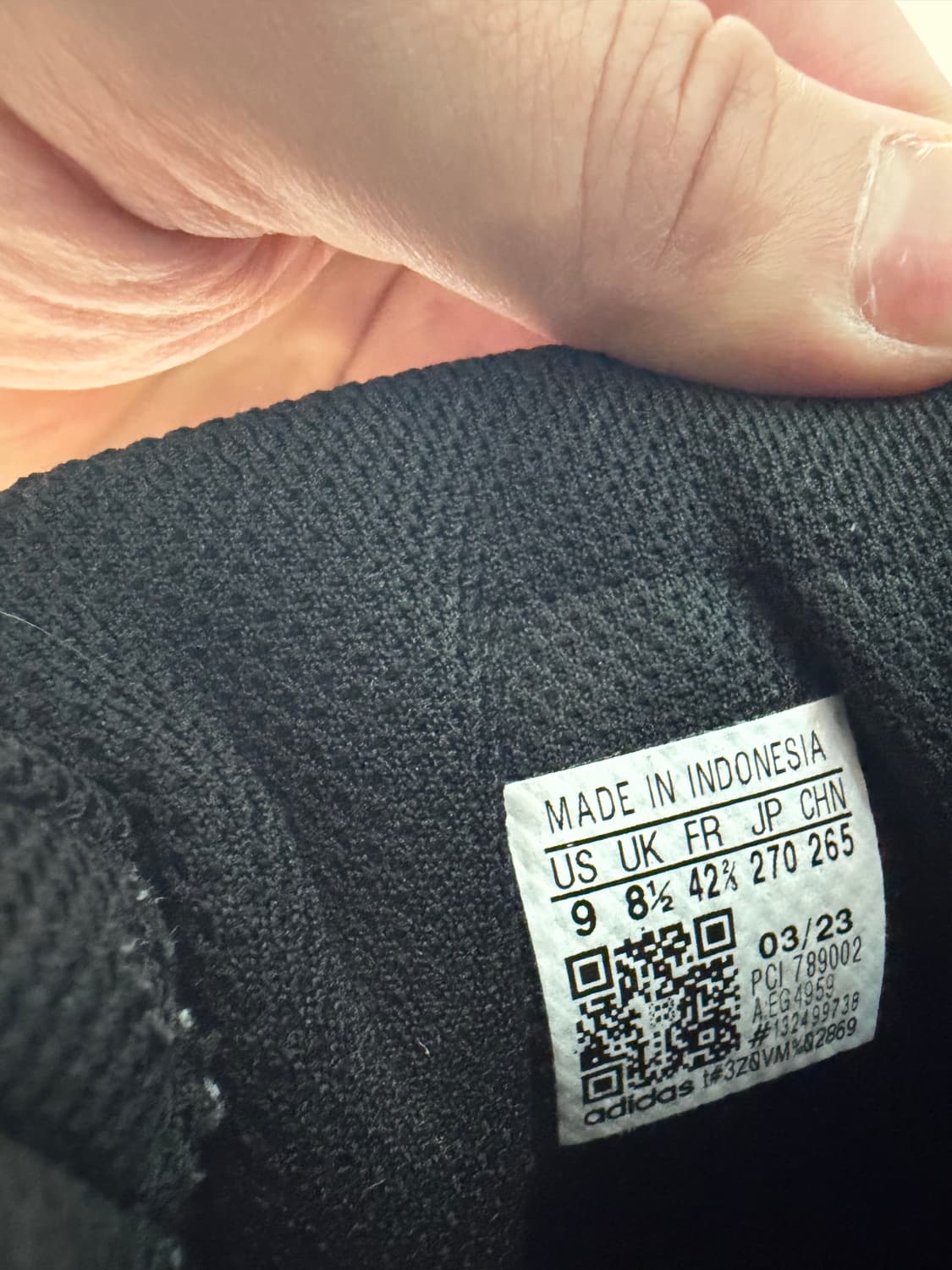 (270) 아디다스 슈퍼스타 블랙 (코어블랙) 상품이미지7