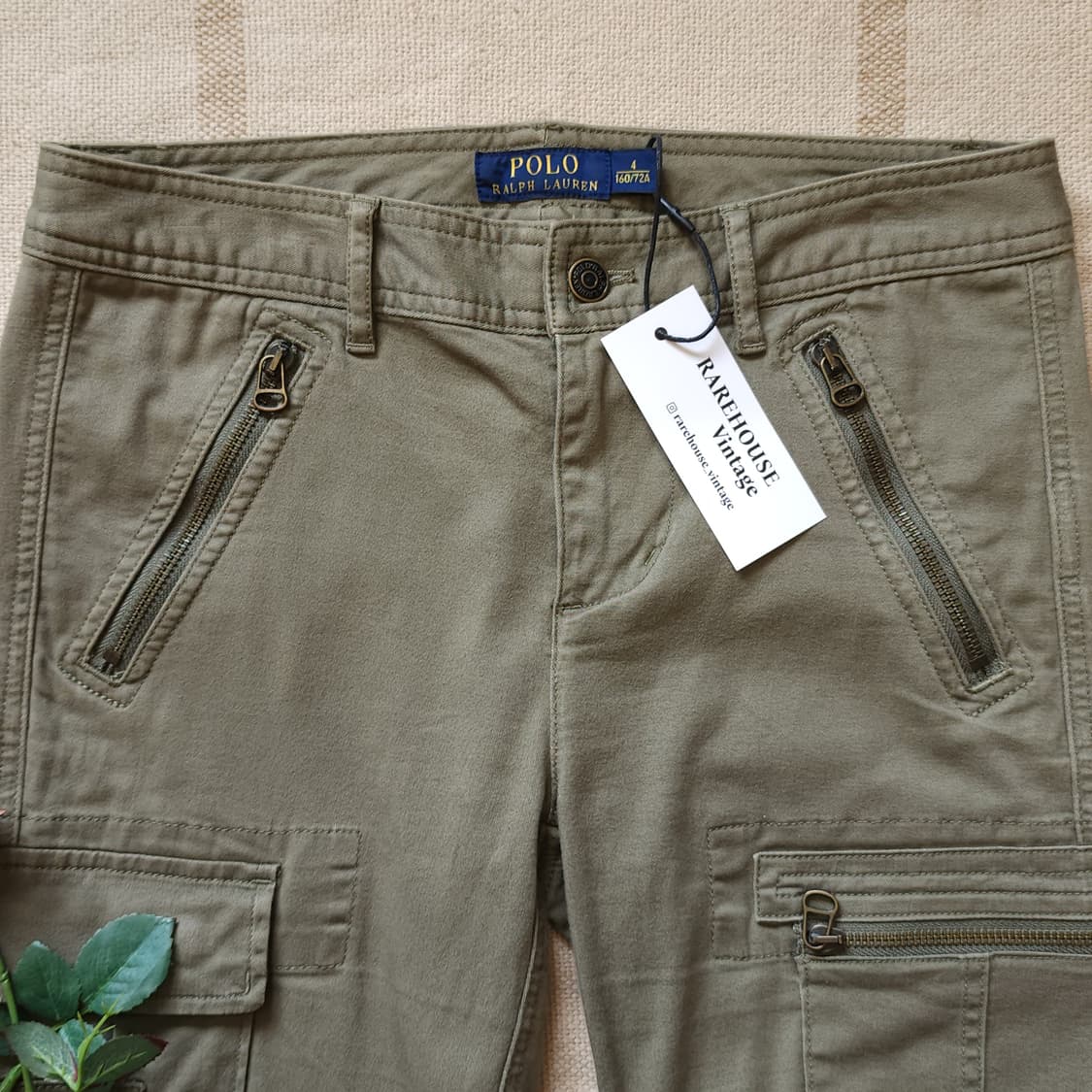 폴로 랄프로렌 바이커 팬츠 지퍼바지 여성용 4 상품이미지5