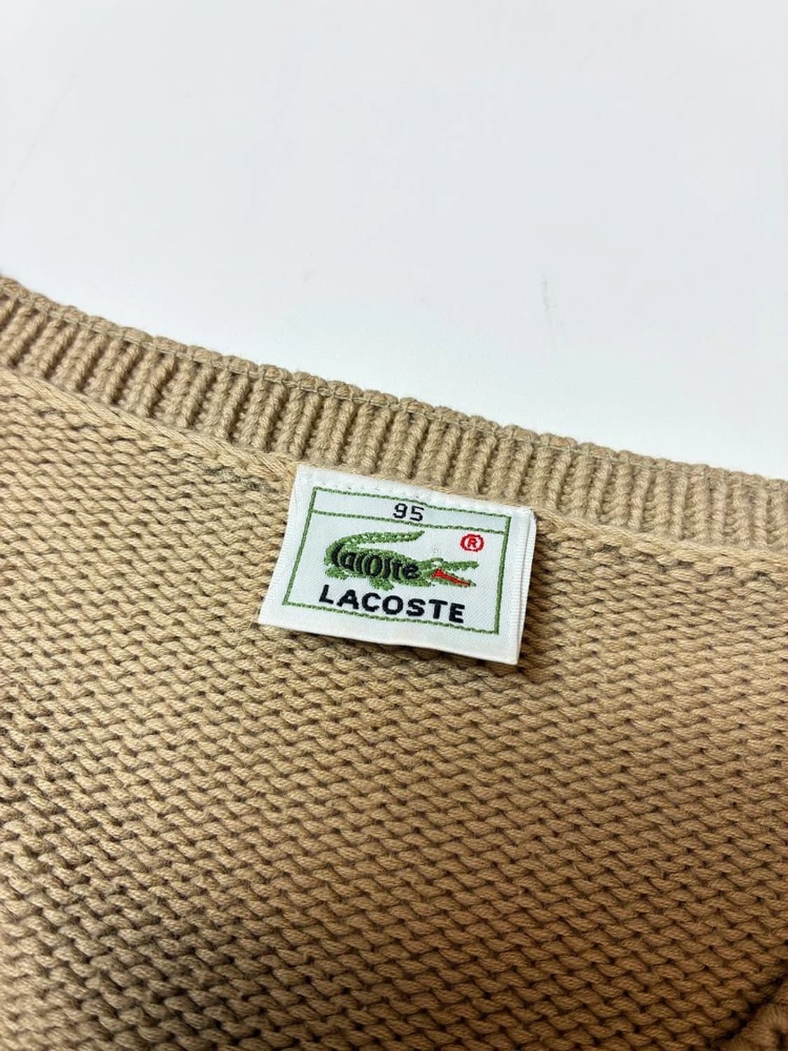 라코스테 00's 헤비코튼 브이넥 니트 PN9182 상품이미지6