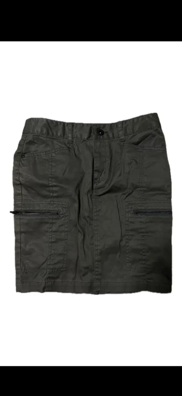 빈티지 카고 H라인 치마 상품이미지1